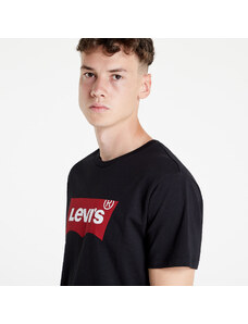 Pánské tričko Levi's Graphic Setin Neck H215 Tee Black
