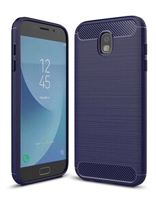 IZMAEL.eu Pouzdro Carbon Bush TPU pre Huawei Y9 2019 pro Huawei Y9 2019 modrá