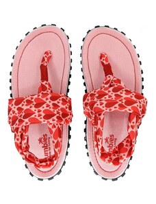 Gumbies Sandále z recyklovaných pneumatik - Gu01s - Candy Hearts 36