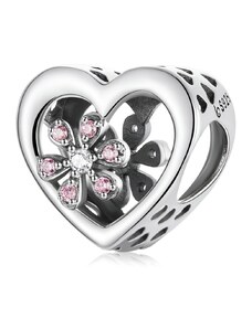 Royal Fashion stříbrný přívěsek Romantická květina BSC570