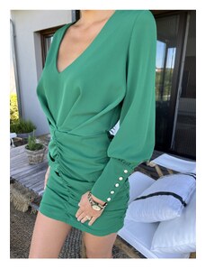 Fashion Lounge Šaty Varles zelené
