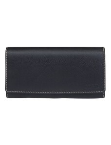 Dámská kožená peněženka Lagen Jiřina - černo-bílá