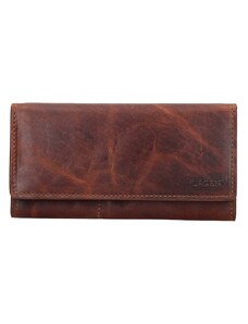 Dámská kožená peněženka Lagen Inga - hnědá