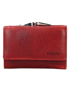 Dámská kožená peněženka Lagen Stela - červená