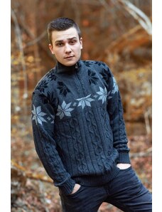 Ewident Pánský pulovr se šálovým límcem Apro