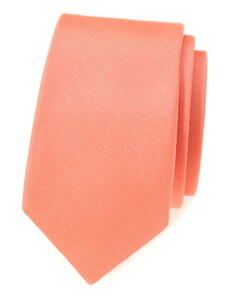 Úzká kravata Avantgard - lososová 551-7098-0