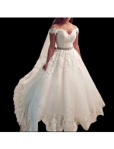 Donna Bridal svatební krajkové šaty + SPODNICE ZDARMA