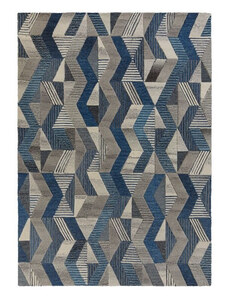 Flair Rugs koberce Kusový koberec Moda Asher Blue - 120x170 cm