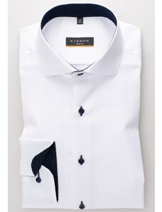 Košile Eterna Slim Fit "Uni Pinpoint" bílá 8100_00F132