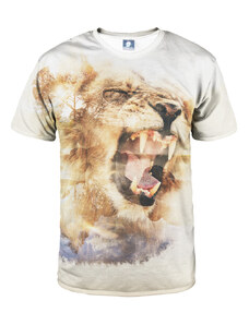 Aloha From Deer Unisex's Roar Of The Lion T-Shirt TSH AFD1038
