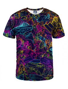 Aloha From Deer Neon Robo T-Shirt TSH AFD771 Purple