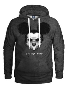 Aloha From Deer Creepy Mouse Hoodie H-K AFD1100 Grey