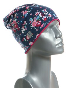 BajaDesign zimní čepice pro holky, ptáčci + růžová