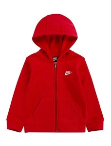 Nike nkb club fleece fz hoodie RED