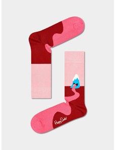 Happy Socks Mountain High (pink)růžová