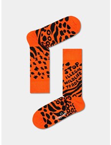 Happy Socks Stop Wildlife Trade (multi)oranžová