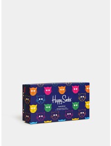 Happy Socks 3 Pack Mixed Cat Gift Set (multi)barevná