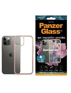PanzerGlass PanzerGlass ClearcaseColor pouzdro pro Apple iPhone 12 pro Apple iPhone 12 Pro Max růžová
