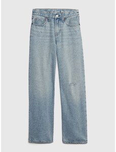 GAP Dětské džíny '90s Loose organic Washwell - Kluci