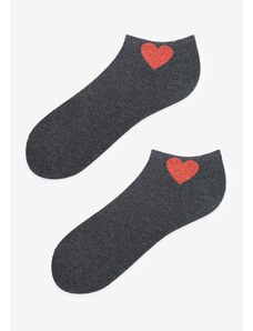 Dámské ponožky s červeným srdíčkem PURE LOVE Marilyn