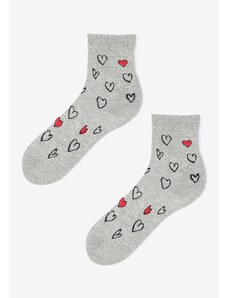 Dámské bavlněné ponožky se srdíčky SL HEARTS 3 Marilyn