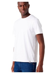 Dvoubalení pánských triček WRANGLER W7G9DH989 2 PACK TEE WHITE