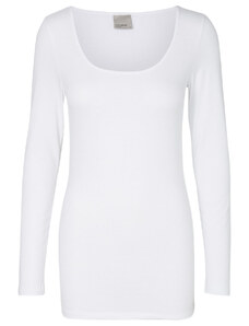 Vero Moda Dámské triko VMMAXI Regular Fit 10152908 Bright White XL