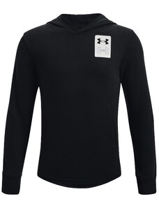 Mikina s kapucí Under Armour UA Rival Terry Hoodie-BLK 1370206-001