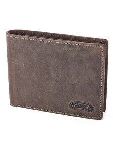 Hnědá pánská kožená peněženka Nivasaža střední velikosti N200