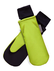 Veselá Nohavice Softshellové rukavice zelené