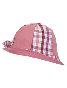 Veselá Nohavice Kanafasový klobouk Růžová Lady nový
