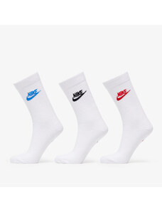 Pánské ponožky Nike Sportswear Everyday Essential Crew Socks 3-Pack Bílá -  GLAMI.cz