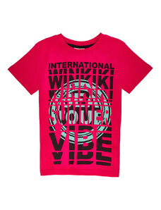 Winkiki Kids Wear Chlapecké tričko Summer Vibe - červená