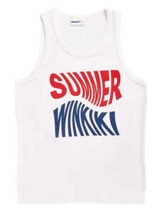 Winkiki Kids Wear Chlapecké tílko Summer Winkiki - bílá