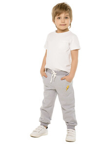 Winkiki Kids Wear Chlapecké kalhoty Super Power - šedý melanž Barva: Šedý melanž, Velikost: 98