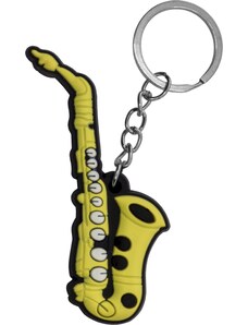 Přívěsek na klíče silikonový - Saxofon