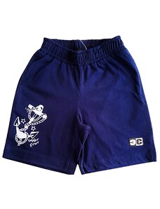 Calvi-Chlapecké bavlněné šortky Kotva tmavě modré