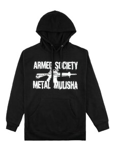 MIKINA METAL MULISHA ARMED HOODIE - černá -