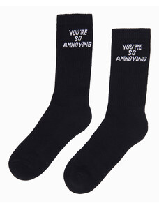 EDOTI Pánské ponožky - černá U152