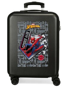 JOUMMABAGS Cestovní kufr ABS Spiderman Black, 55 cm