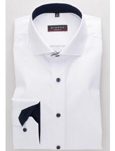 Košile Eterna Modern Fit "Twill" neprůhledná bílá 8819_00X15V