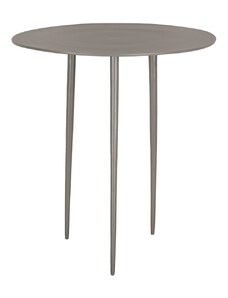 Time for home Hnědý kovový odkládací stolek Létio 37 cm