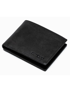 Ombre Clothing Pánská kožená peněženka - černá A607