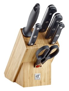 Zwilling Gourmet bambusový blok s noži 7 ks, 36131-002