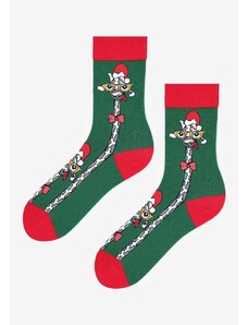 Vánoční pánské ponožky se žirafou MEN SANTA GIRAFFE Marilyn