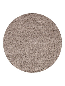 Ayyildiz koberce Kusový koberec Dream Shaggy 4000 beige kruh - 80x80 (průměr) kruh cm