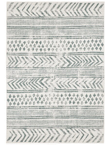 NORTHRUGS - Hanse Home koberce Kusový koberec Twin Supreme 103861 Biri Green/Cream – na ven i na doma - 80x250 cm