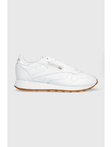 Kožené sneakers boty Reebok Classic CLASSIC LEATHER bílá barva, GY0952.100008491