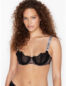 Victoria's Secret VERY SEXY animal balconette podprsenka Wicked Unlined Shine Strap Balconette Bra