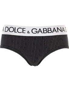 Dolce & Gabbana Slipy pro muže Ve výprodeji v Outletu, Černá, Bavlna, 2024, M XL XXL